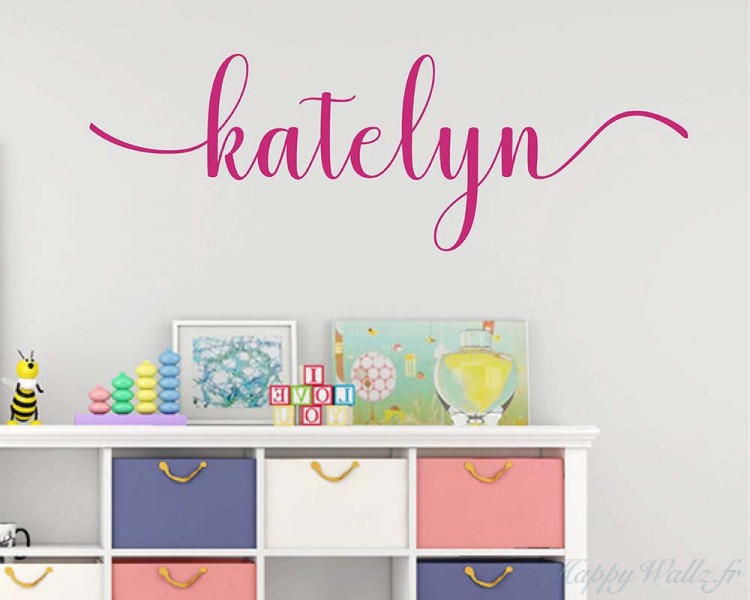 Sticker mural personnalisé pour chambre d'enfants Sticker mural personnalisé pour chambre d'enfants